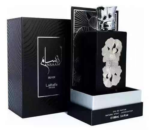 Lattafa Ansaam Silver EDP 100ml - Alt. Azzaro The Most Wanted Unisex MDQ