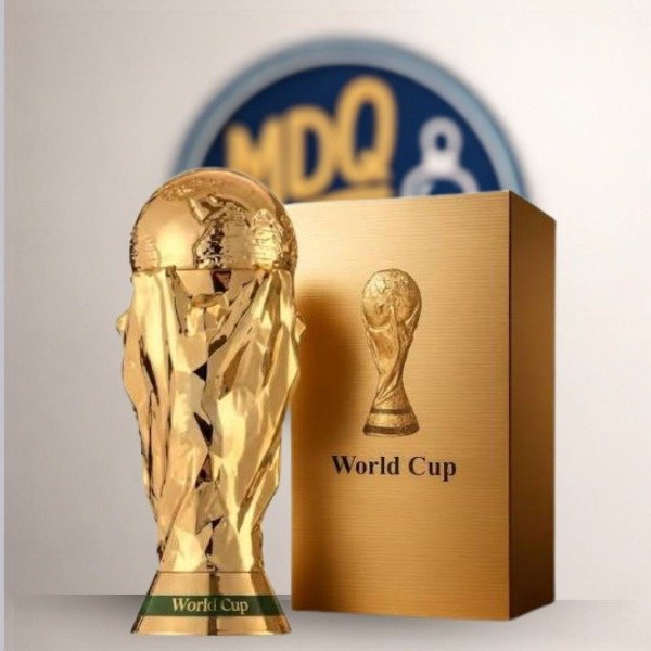 Zakat World Cup EDP 80ml - Perfume Árabe Unisex Frutal Amaderado 2026 MDQ