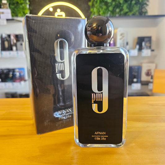 Afnan 9PM EDP 100ml - Perfume Arabe Hombre Alt. JPG Ultra Male Nocturno MDQ
