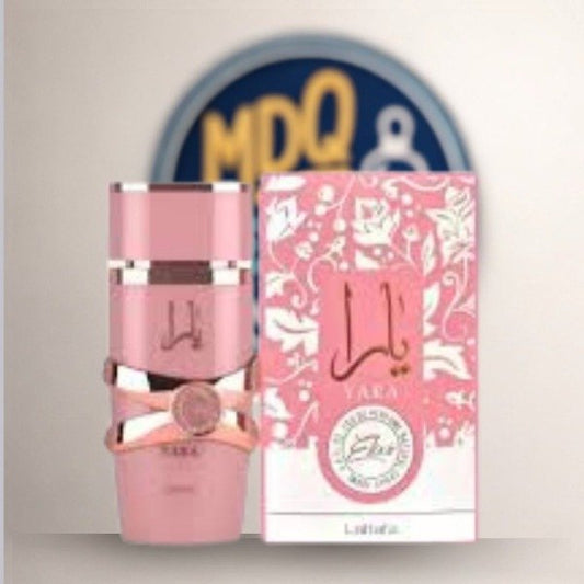 Lattafa Yara Elixir EDP 100ml - Perfume Árabe Mujer Gourmand Fresa Vainilla MDQ