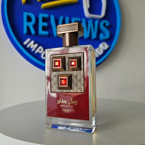 Lattafa Royal Sapphire EDP 100ml - Perfume Árabe Unisex - Floral Ambarino