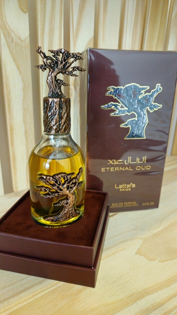 Lattafa Eternal Oud EDP 100ml - Perfume Arabe Oud Frutal Unisex MDQ