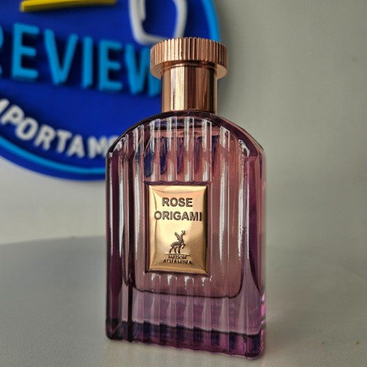 Maison Alhambra Rose Origami EDP 100ml - Perfume Arabe Mujer Rosa Floral MDQ