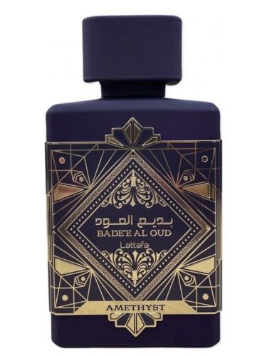 Lattafa Badee Al Oud Amethyst EDP 100ml - Perfume Arabe Rosa Oud Unisex MDQ