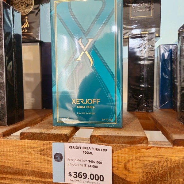 Xerjoff Erba Pura EDP 100ml - Perfume de Nicho Italiano Importado