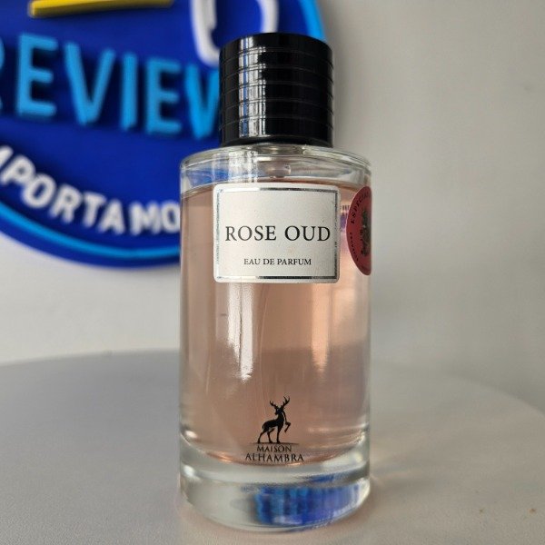 Maison Alhambra Rose Oud EDP 100ml - Perfume Arabe Alt. Dior Oud Rosewood MDQ