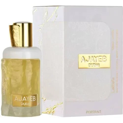 Lattafa Ajayeb Dubai Portrait EDP 100ml Perfume Árabe Unisex Mango Tropical -Oud