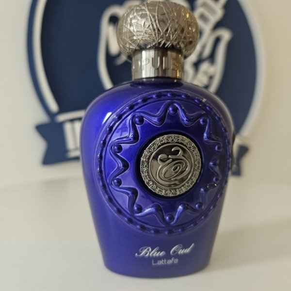 Lattafa Opulent Blue Oud EDP 100ml - Perfume Arabe Oud Azul Unisex MDQ
