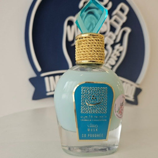 Lattafa Musk So Poudree EDP 100ml - Perfume Arabe Mujer Empolvado Baby MDQ