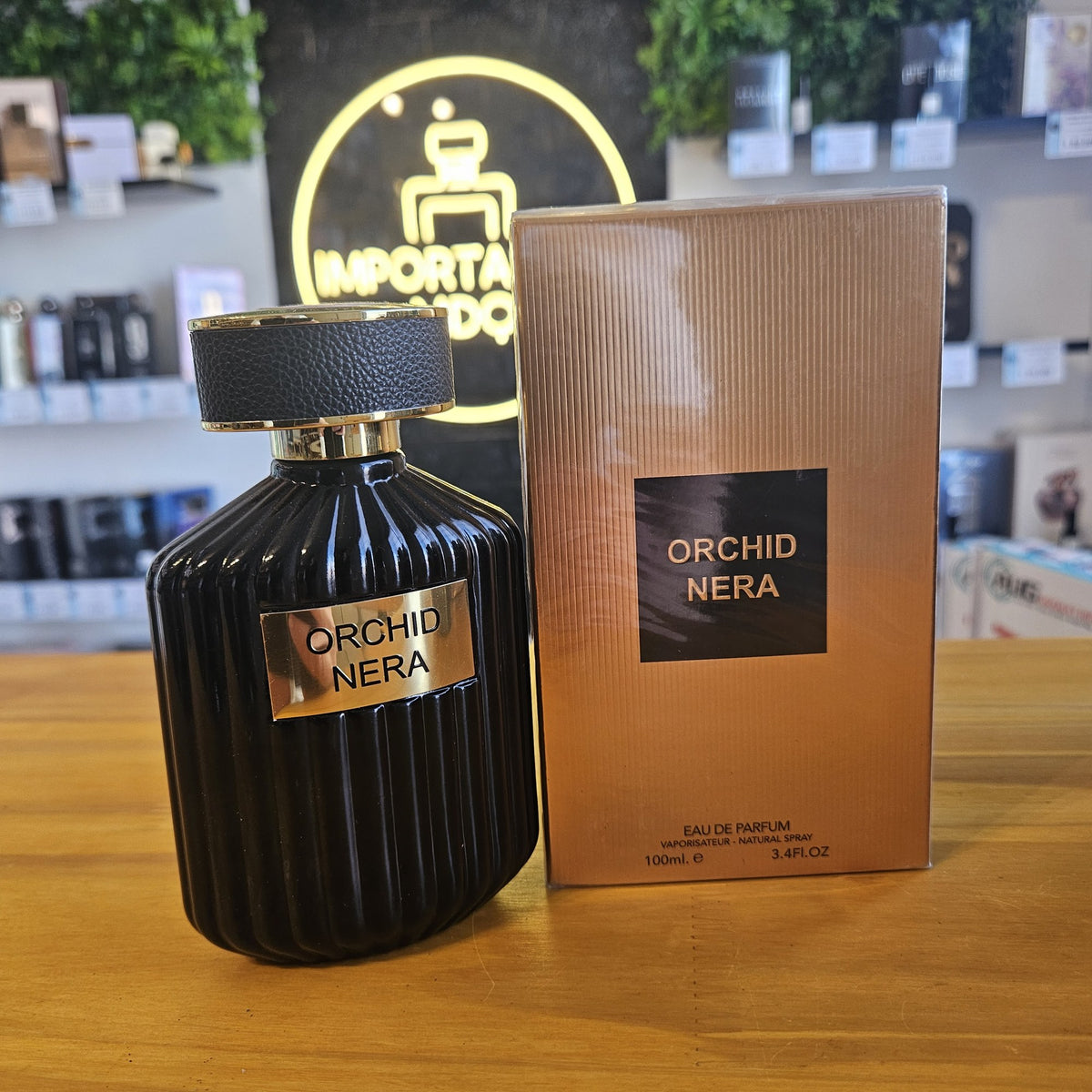 Fragrance World Orchid Nera EDP 100ml - Perfume Arabe Unisex Floral Oriental MDQ