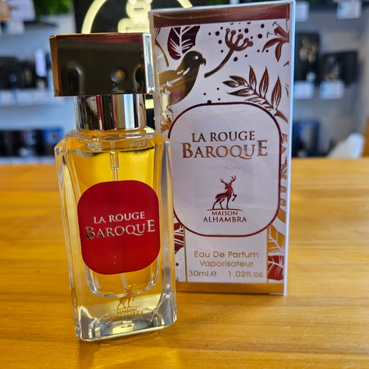 Maison Alhambra La Rouge Baroque EDP 30ml - Alt. Baccarat Rouge 540 Unisex MDQ
