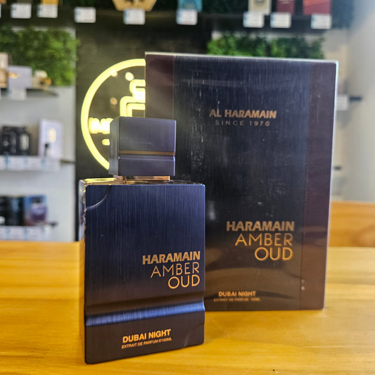 Al Haramain Amber Oud Dubai Night EDP 100ml - Perfume Arabe Noche MDQ
